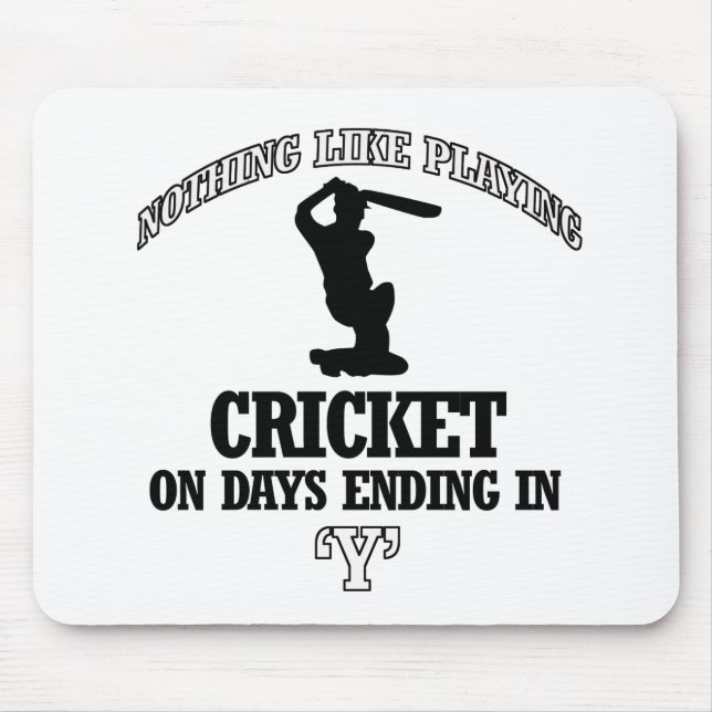 Tapis De Souris Conceptions de CRICKET (Devant)