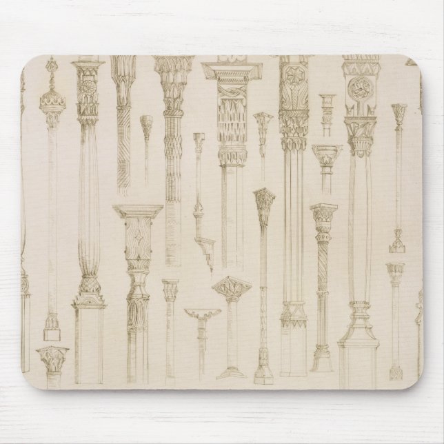 Tapis De Souris Conceptions en bois persanes et turques de (Devant)