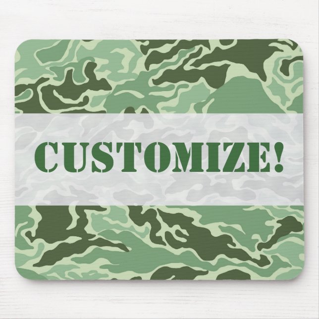 Tapis De Souris Conceptions vertes faites sur commande de (Devant)