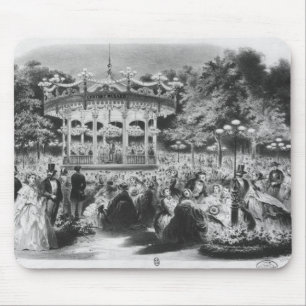 Tapis De Souris Concert de Musard chez le Champs-Elysees, 1865