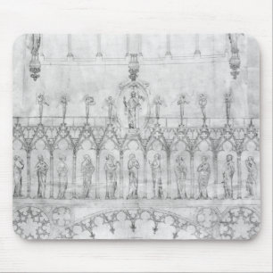 Tapis De Souris Concevez pour la galerie des rois sur le fa�ade