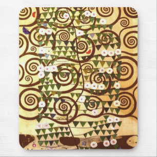 Tapis De Souris Concevez pour le Stocletfries - arbre de la vie