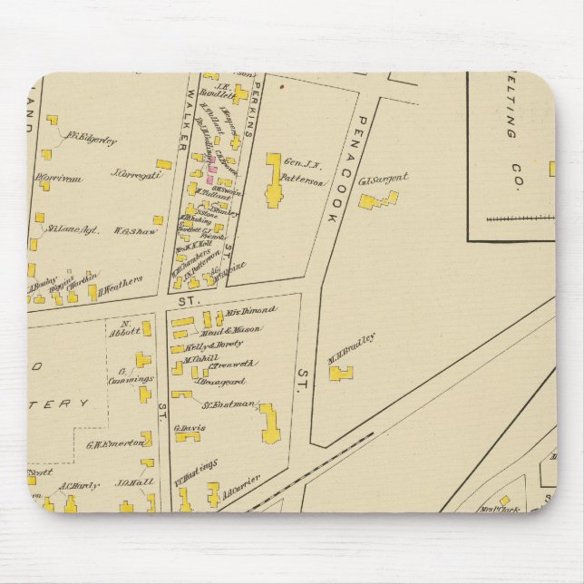 Tapis De Souris Concord, Prospect Hill (Devant)