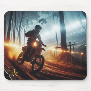 Tapis De Souris Concurrence MotoCross très Cool Rendu numérique