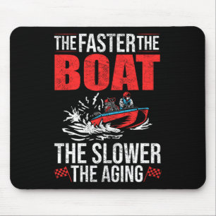Tapis De Souris Conducteur de bateau de drague Bateau Pilote Dragu