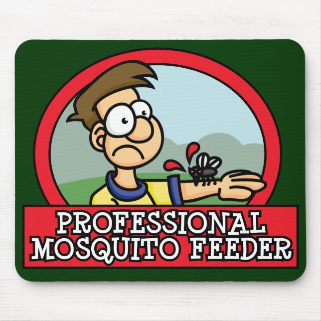 Tapis De Souris Conducteur professionnel Mousepad de moustique (Devant)