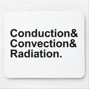Tapis De Souris Conduction Convection Rayonnement Transfert de C