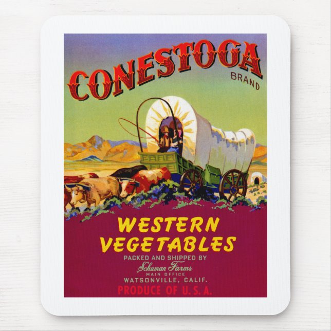 Tapis De Souris Conestoga Western Vegetables (Devant)