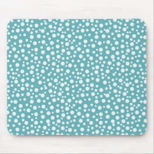 Tapis De Souris Confettis de blanc d'Aqua