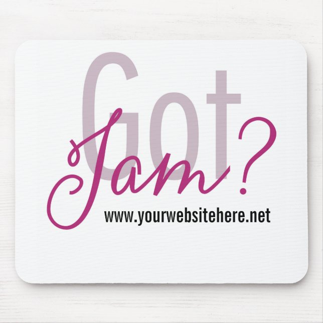 Tapis De Souris Confiture obtenue ? Mousepad (Devant)