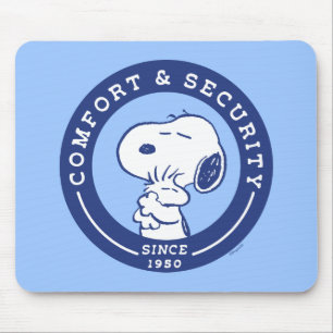 Tapis De Souris Confort et sécurité   Snoopy & Woodstock Hug