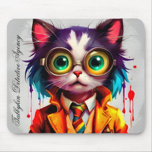 Tapis De Souris "Conin" de l'agence de surveillance Tabbykin