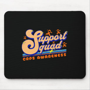 Tapis De Souris Connaissance par l'équipe de soutien du syndrome d