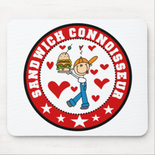 Tapis de souris Connaisseur de Sandwich