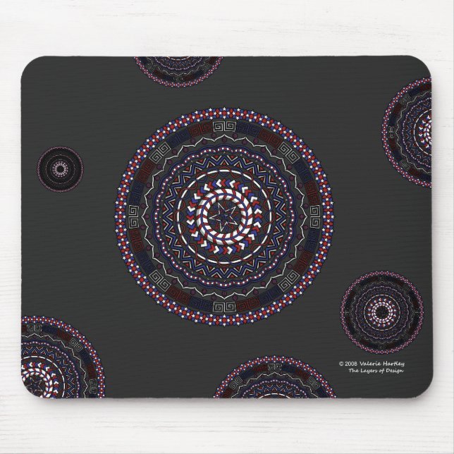 Tapis de souris Connected Independence Day (Devant)