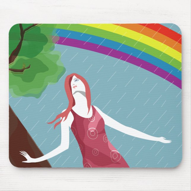 Tapis De Souris Connexion Rainbow (Devant)