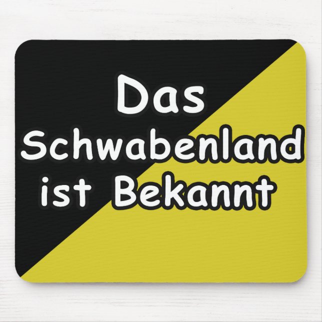 Tapis de souris connu de Schwäbisch (Devant)