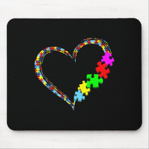 Tapis De Souris Conscience de l'Au Amour Cadeau Cœur Hommes Femmes