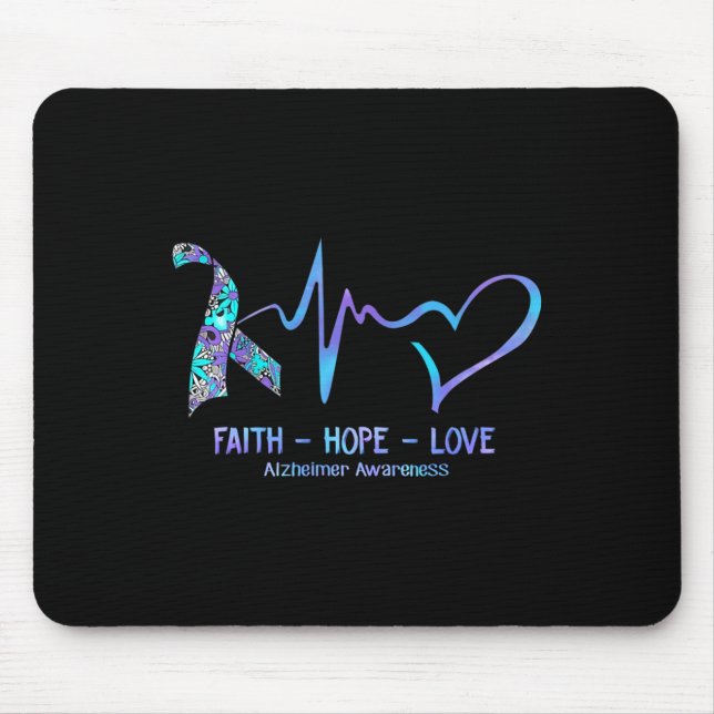 Tapis De Souris Conscience Foi - Espoir - Amour  (Devant)