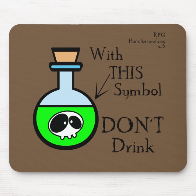 Tapis De Souris Conseil RPG (Devant)