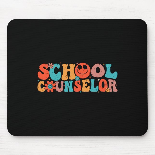 Tapis De Souris Conseiller d'école Groovy Ck à l'école Enseignant  (Devant)