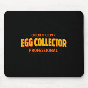 Tapis De Souris Conservateur d'oeufs de poulet Humour Ckyard Fermi