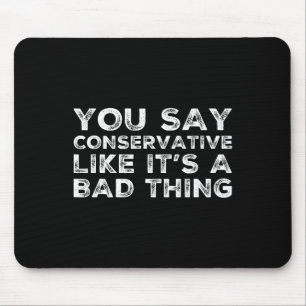 Tapis De Souris Conservateur républicain politique drôle Trump Éle