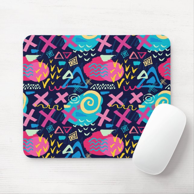 Tapis De Souris Conserver ou créer votre propre conception&Texte P (Avec souris)