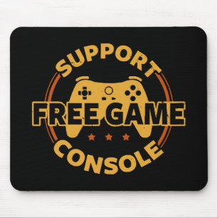 Tapis De Souris Console de jeu drôle de manifestation de jeu