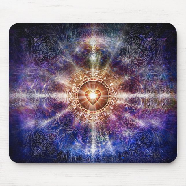 Tapis De Souris Constellation 2 de coeur (Devant)