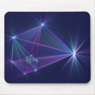 Tapis De Souris Constellation, Art Fractal Fantastique Abstrait