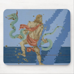 Tapis De Souris Constellation de groupe d'Ophiuchus, de