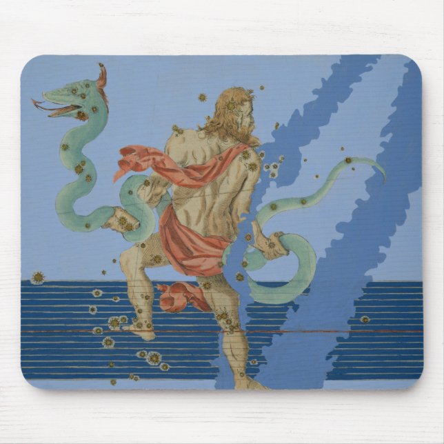 Tapis De Souris Constellation de groupe d'Ophiuchus, de (Devant)