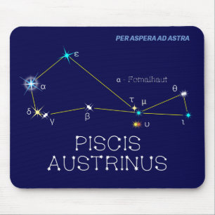 Tapis De Souris Constellation de l'hémisphère Sud Piscis Austrinus