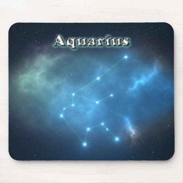 Tapis De Souris Constellation de Verseau (Devant)