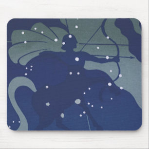 Tapis De Souris Constellation du Sagittaire Astrologie Zodiaque Vi