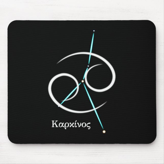 Tapis de souris constellation du zodiaque Cancer (Devant)