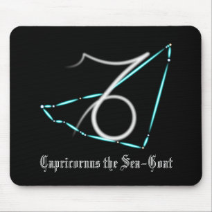 Tapis de souris constellation du zodiaque Capricor