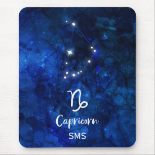 Tapis De Souris Constellation du zodiaque Capricorne Galaxie Ciel