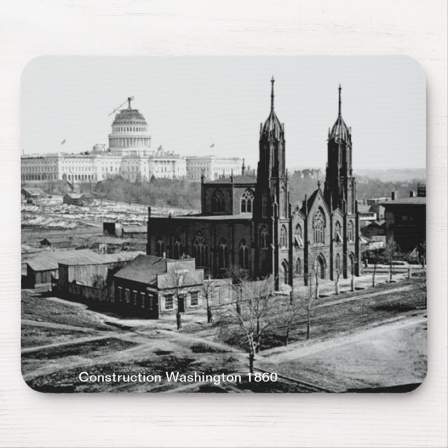 Tapis De Souris Construction Washington Mousepad (Devant)