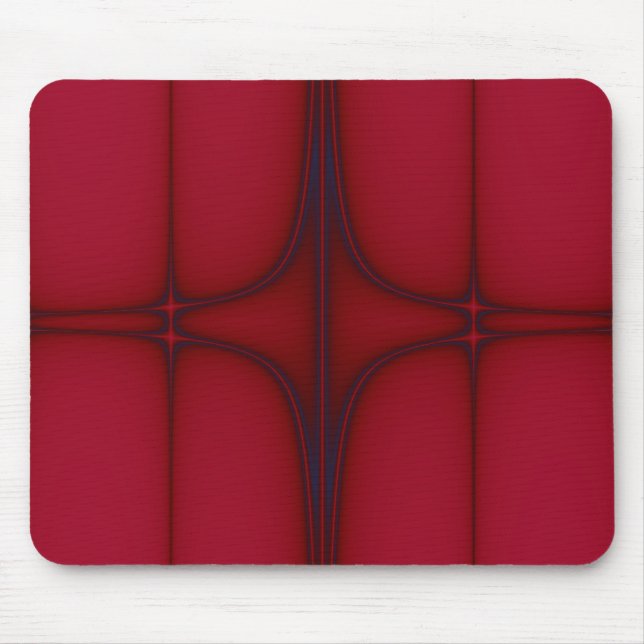 Tapis De Souris Contact de Mousepad rouge (Devant)