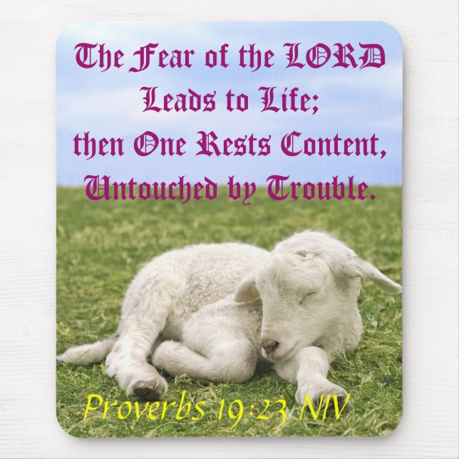 Tapis De Souris Contenu de repos. II (Devant)