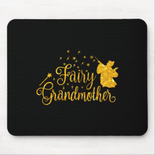 Tapis De Souris Contes de fées grand-mère grand-mère grand-mère mè