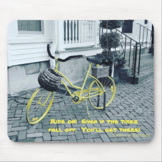 Tapis De Souris Continuez Même si les pneus tombent ! Tapis de sou