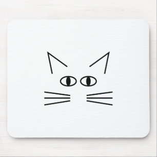 Tapis De Souris Contour de l'neb de chat