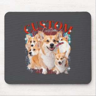 Tapis De Souris Contrefaçon Animaux Drôles Chien Chat De Compagnie
