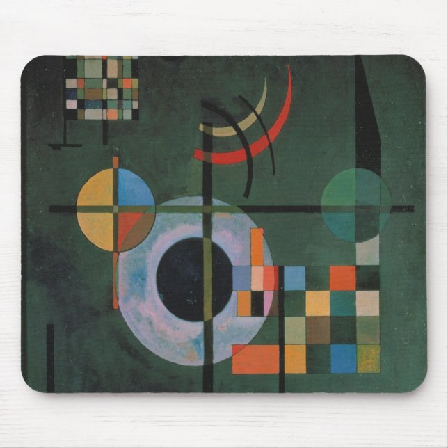Tapis De Souris Contrepoids de Vassily Kandinsky (Devant)