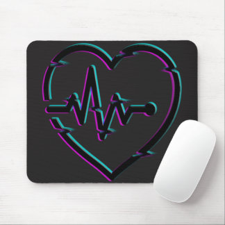 Tapis De Souris Contrôle cardiaque Mousepad