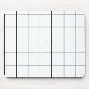 Tapis De Souris Contrôle noir et blanc