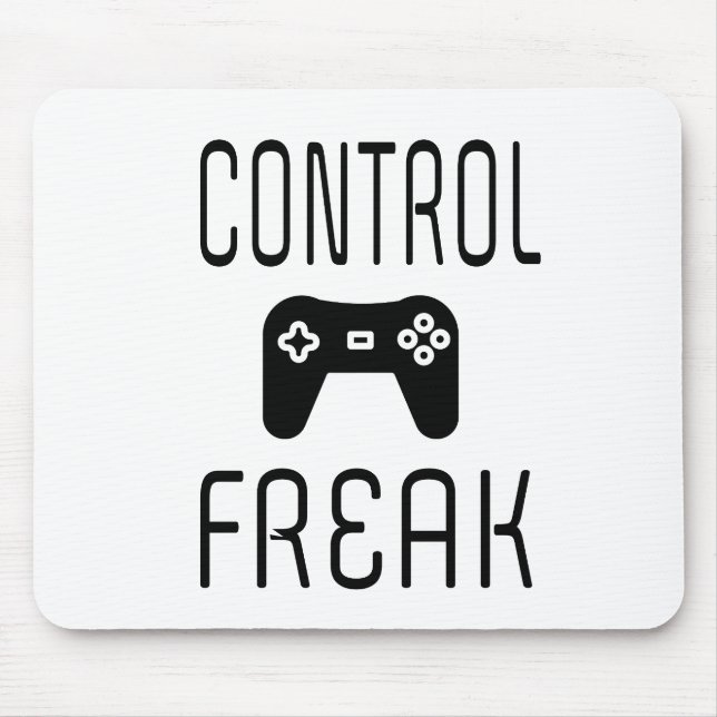 Tapis De Souris Contrôler le jeu vidéo Freak Gamer (Devant)